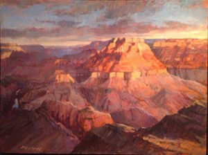 David Simons Oil Painting Grand Canyon