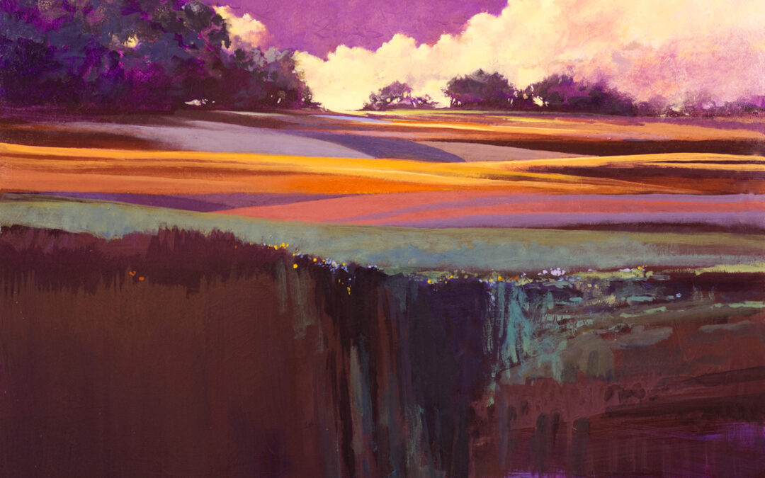 Lawrence Lee: Painting Abstract Landscapes in Acrylic Workshop