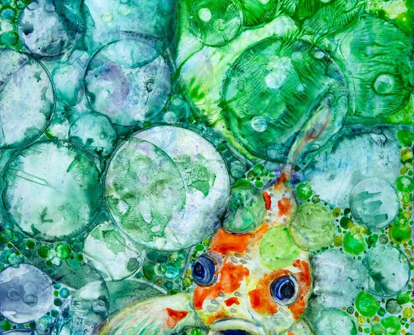 Kat Manton-Jones: Watercolor on Yupo