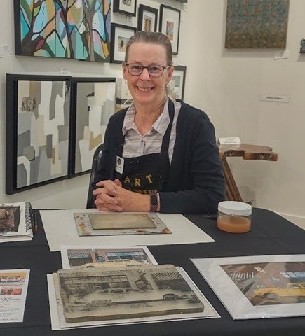 Gel Printing Demos by Kathie Scrimgeour
