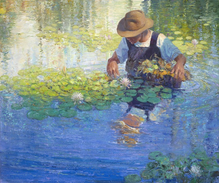 Balboa Park Pond by Buck McCain